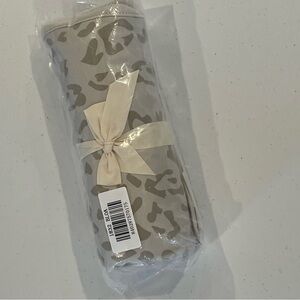 Oat Leopard Swaddle